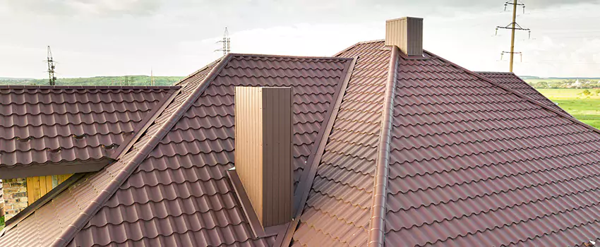 Residential Chimney Flashing Restoration in East Hartford, CT