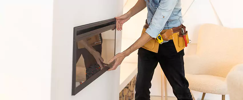Metal Fireplace Installation in East Hartford, Connecticut