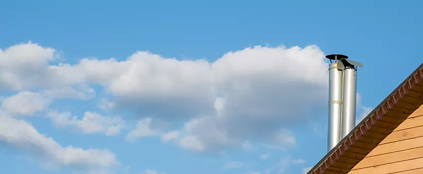 Chimney Metal Flue Installation in East Hartford, Connecticut