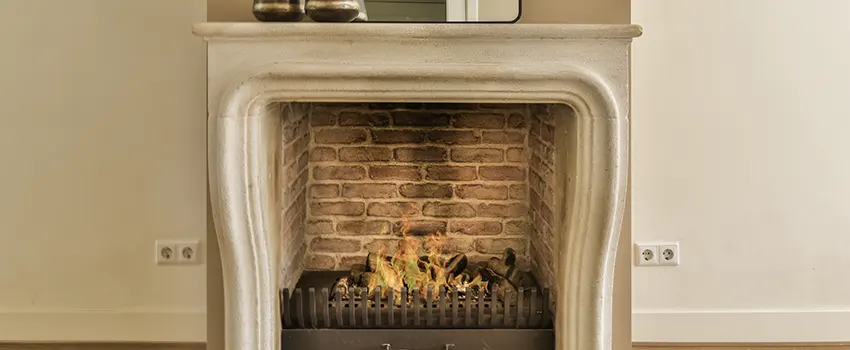 Vintage-style Fireplace Redesign in East Hartford, Connecticut