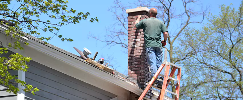 Vinyl and PVC Chimney Flashing Installation in East Hartford, CT