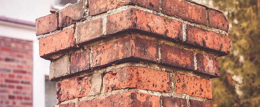 Cracked Chimney Bricks Repair Cost in East Hartford, Connecticut