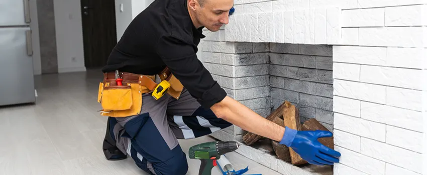 Fireplace Damaged Damper Frame Repair Services in East Hartford, Connecticut
